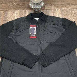 NFINITY Black Bomber Jacket